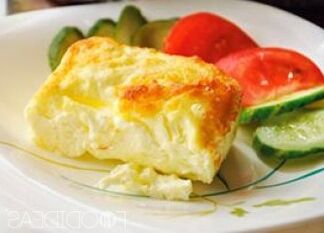 omelet met groenten voor het keto dieet