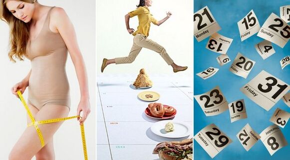 Door uw dieet te veranderen, kunnen vrouwen in een week 5 kg overgewicht verliezen