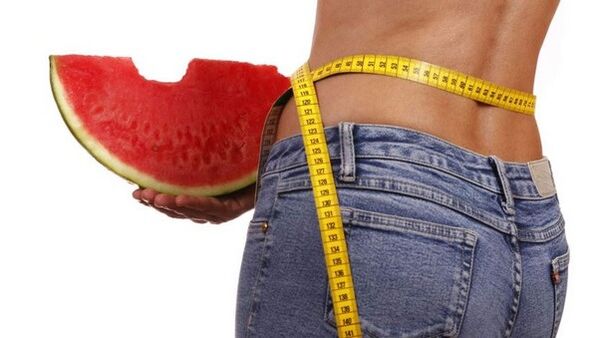 Het eten van watermeloenen helpt je om snel 5 kg per week af te vallen. 