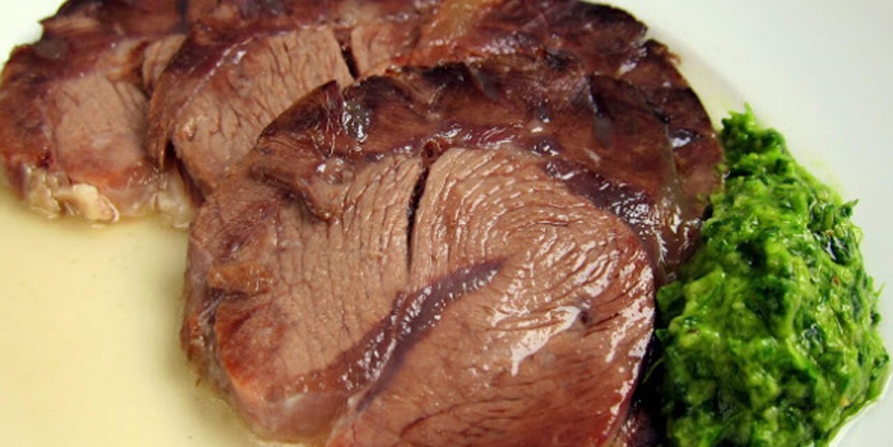 gekookt vlees volgens het Japanse dieet